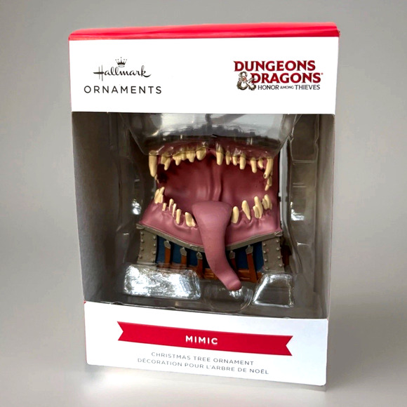 2025 Hallmark Dungeons & Dragons: Honor Among Thieves MIMIC Christmas Ornament - Picture 1 of 10